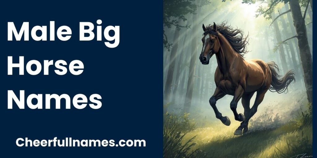 Male Big Horse Names