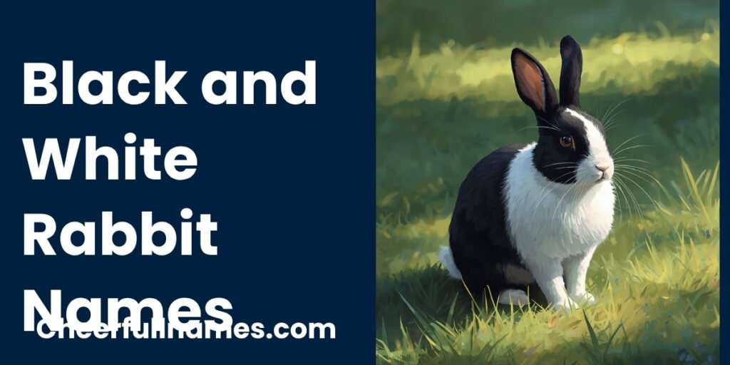 Black and White Rabbit Names