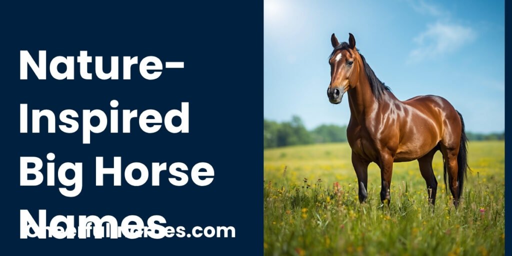 Nature-Inspired Big Horse Names