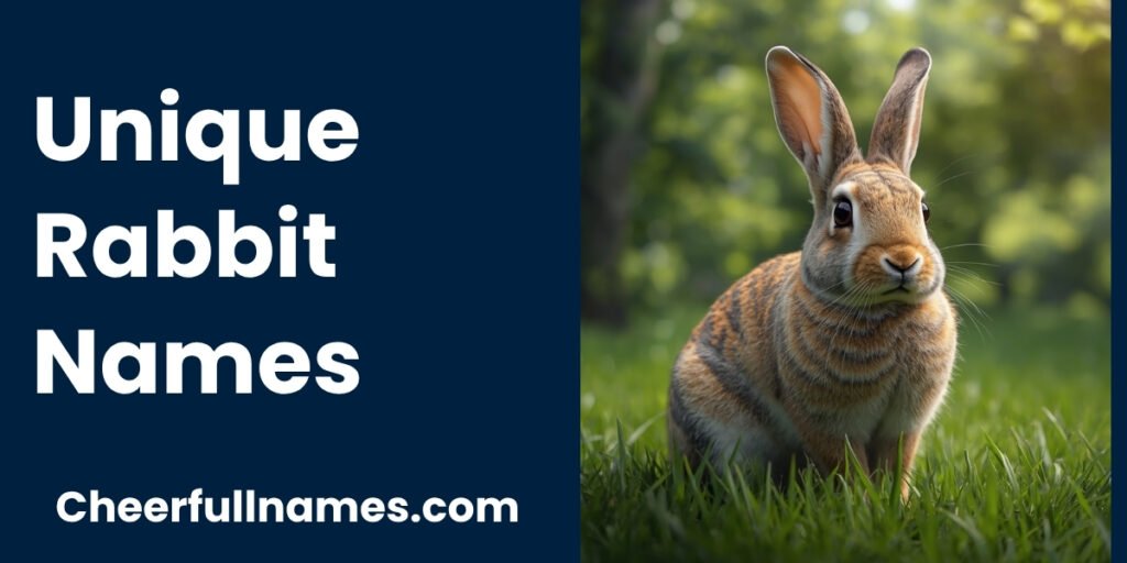 Unique Rabbit Names